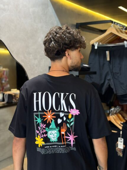 Camiseta Hocks Raízes Preto