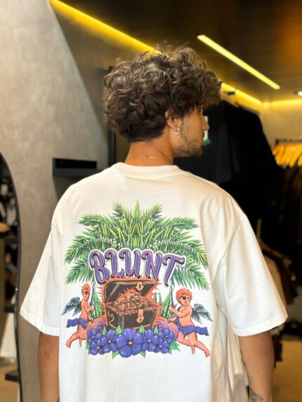 Camiseta Blunt Premium Palm T White
