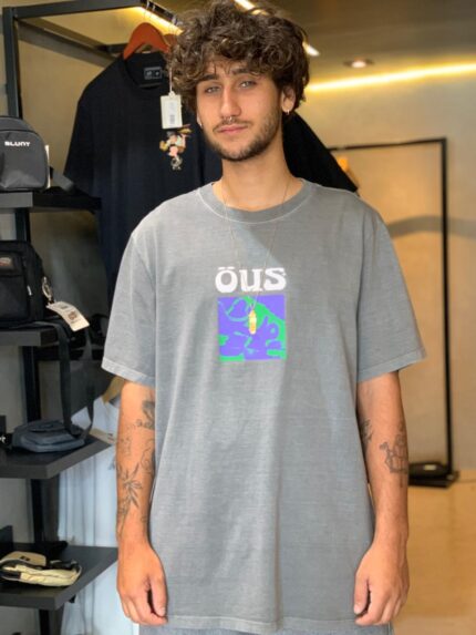 Camiseta Ous 128 1123 Cinza