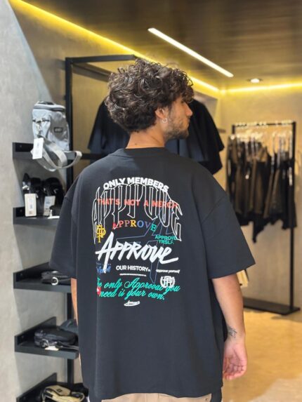 Camiseta Approve Huge Only Preto