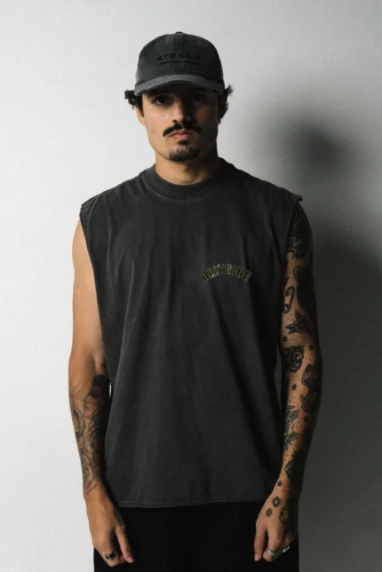 Regata Alltribe Muscle Poster Preto Estonado