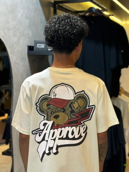 Camiseta Approve Bold Home Run Off White