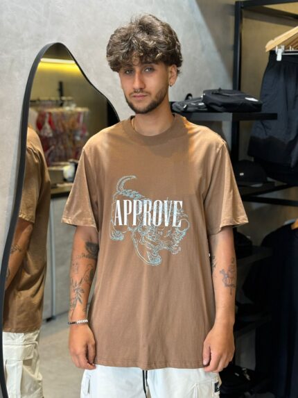 Camiseta Approve Tiger Marrom