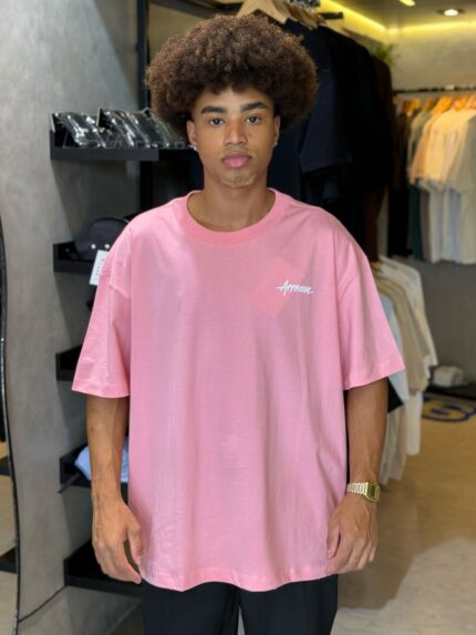 Camiseta Approve Huge Timeless Rosa