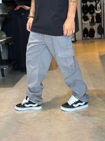 Calça JR Jogger Cargo Cinza