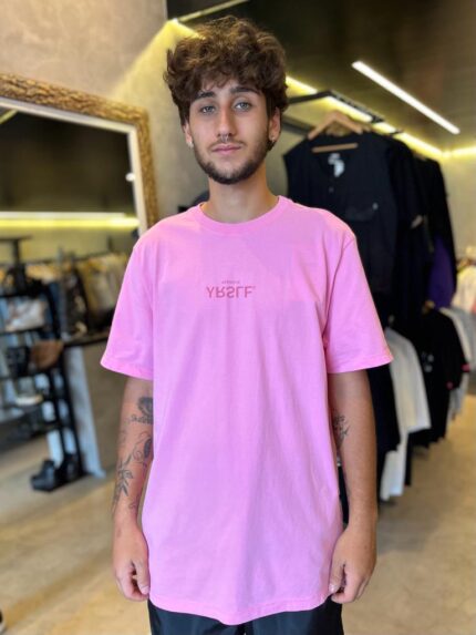 Camiseta Approve YRSLF Inverse Rosa