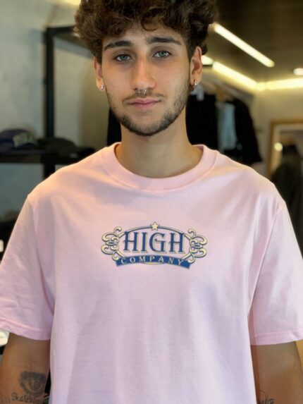 Camiseta High Bistro Rosa