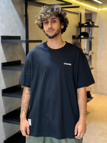 Camiseta Orange Label Preto