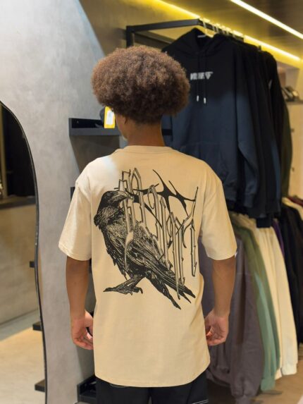 Camiseta Blunt Crow Creme