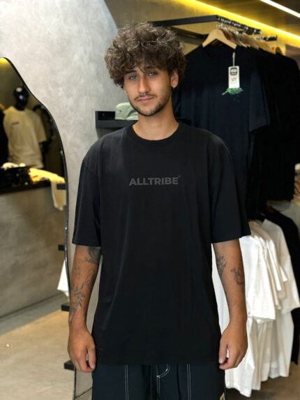 Camiseta Alltribe Regular Stoned Preto