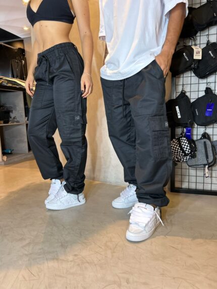 Calça JR Cargo Ripstop Preta