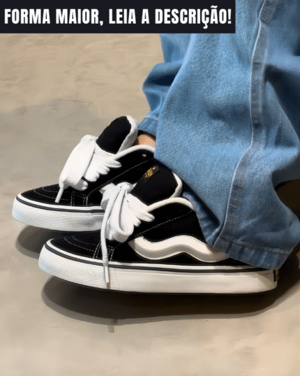 Tênis Mad Rats Bulky Classic 90 Preto
