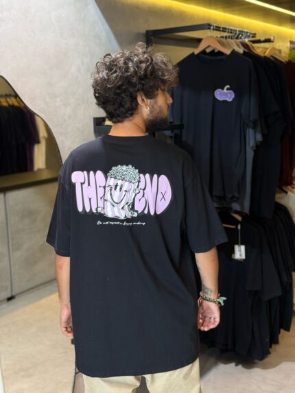 CAMISETA BLUNT POPCORN B PRETO