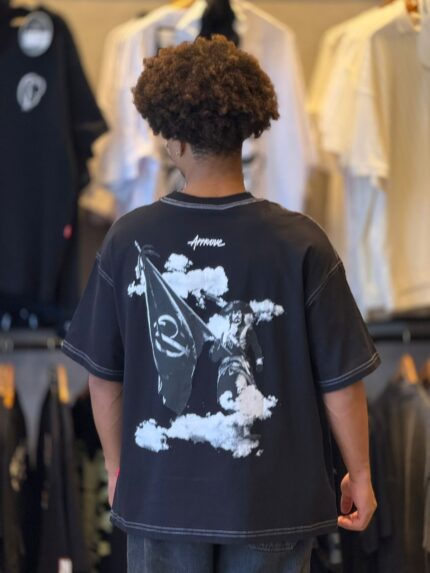 Camiseta Approve X Corinthians ll Huge Flag Preto