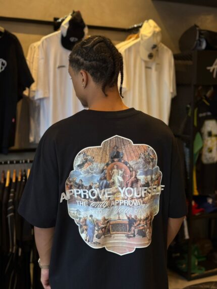 Camiseta Approve Huge Holy Grail Preto