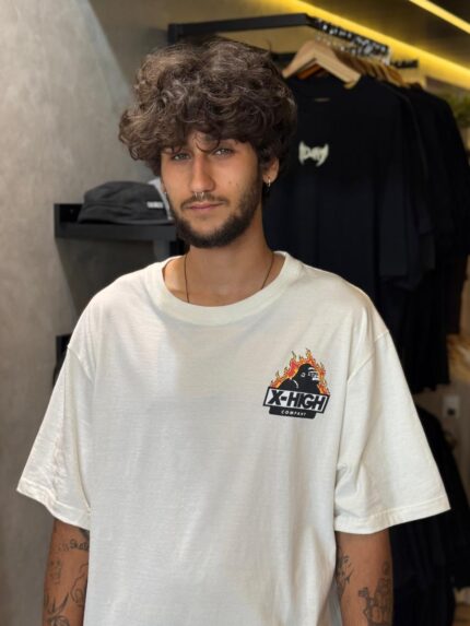 Camiseta High X Logo White