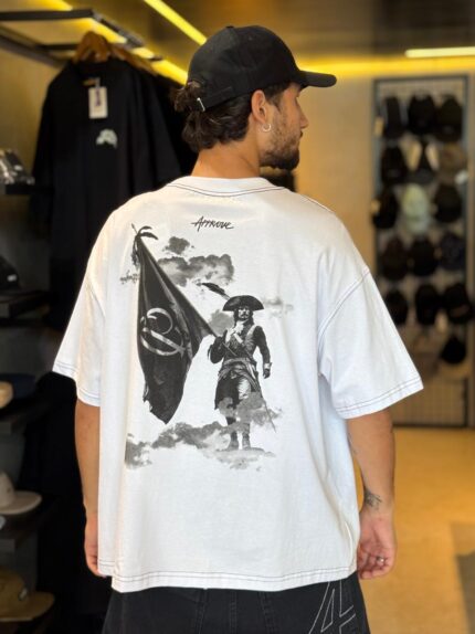 Camiseta Approve X Corinthians ll Huge Flag Branco