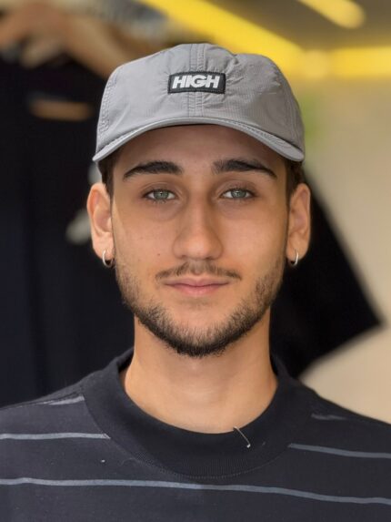 Boné High Polo Ripstop Hat Grey