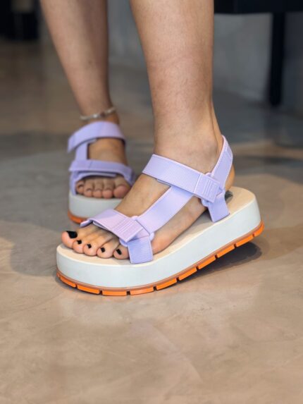 Melissa Flowing Platform Lilás