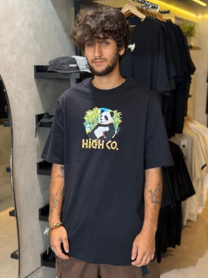 Camiseta High Panda Black