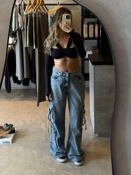 Calça Cargo Glast Jeans
