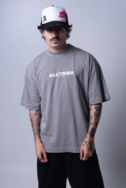 Camiseta Alltribe T-Shirt Over House Estonado