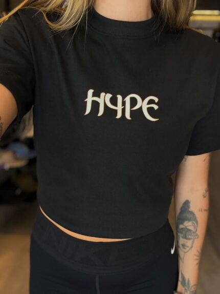 Cropped Hype Silk Preto