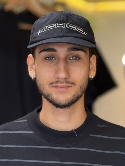 Boné High 6 Panel Motor Black