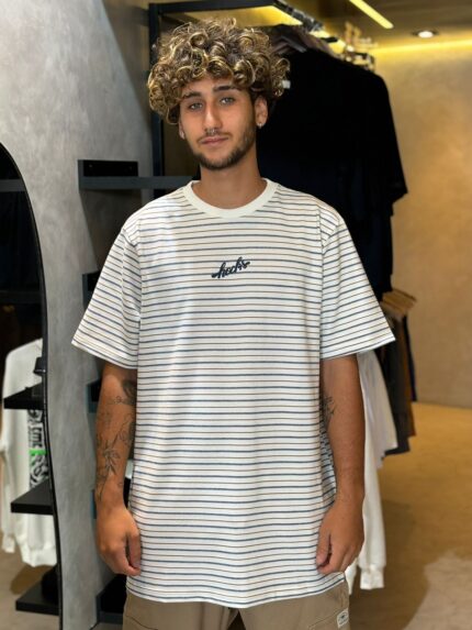 Camiseta Hocks Atenção Off White
