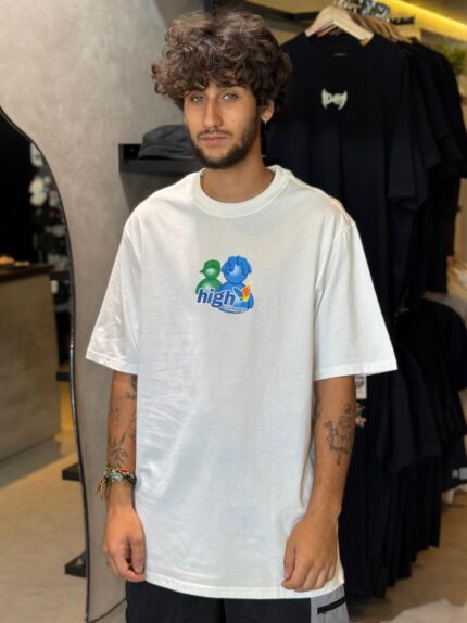 Camiseta High Messenger White