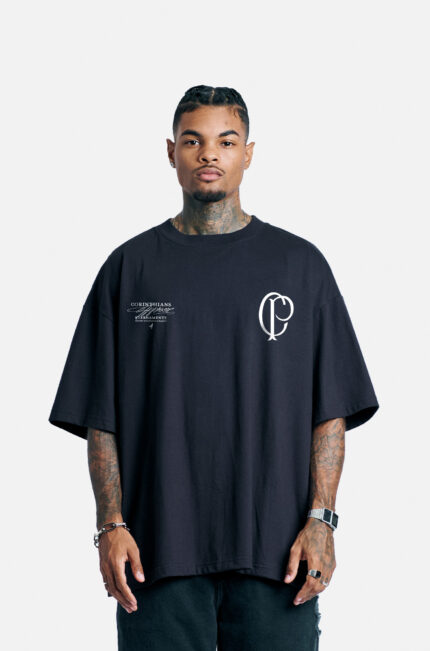 Camiseta Approve X Corinthians ll Huge Flag Preto