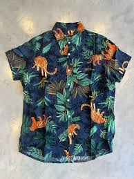 Camisa Yourface Tropical Azul