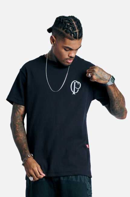 Camiseta Approve X Corinthians Slim Preto