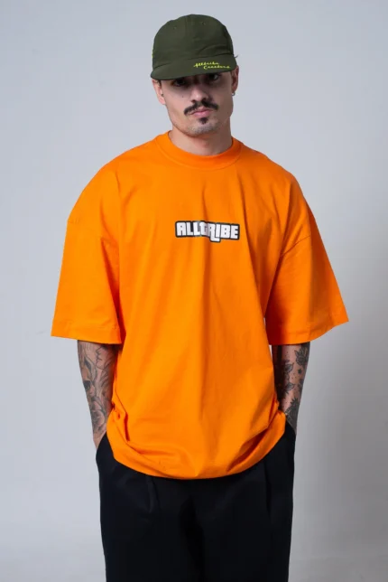 Camiseta Alltribe T-Shirt Over GTA Laranja