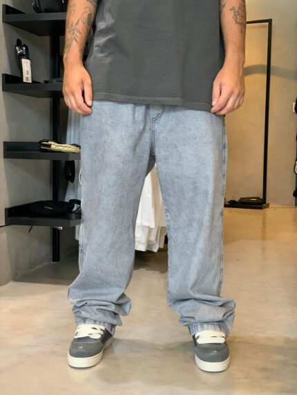 Calça YourFace Jeans Carpinteiro Estonada