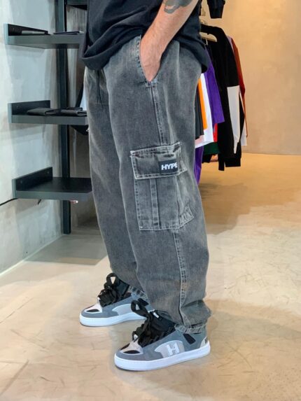 Calça Hype Cargo Jeans Estonada